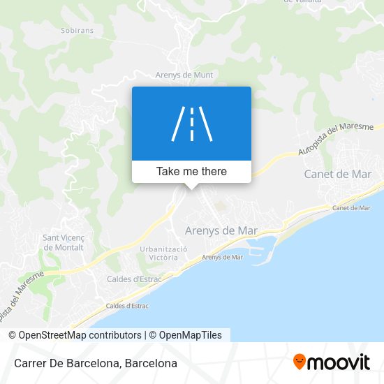 Carrer De Barcelona map