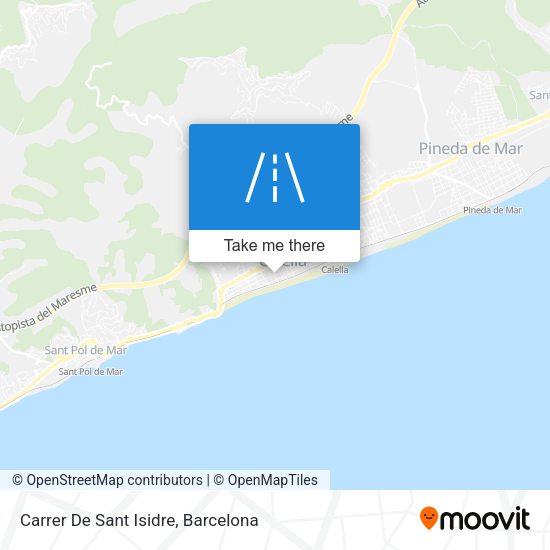 Carrer De Sant Isidre map