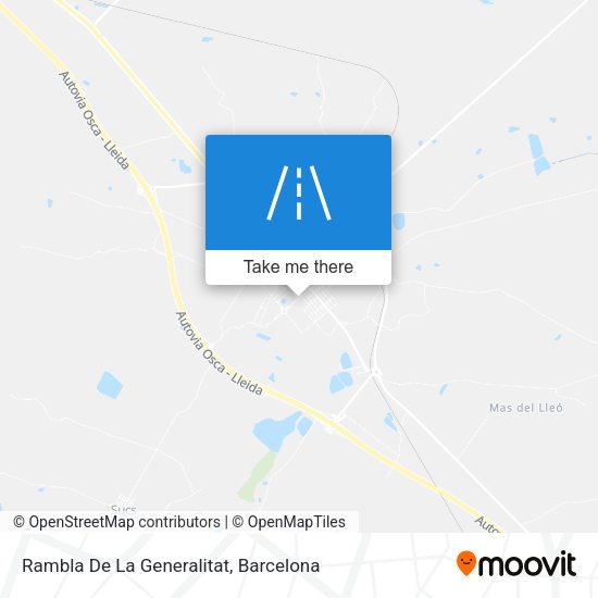 Rambla De La Generalitat map