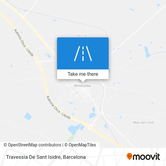Travessia De Sant Isidre map