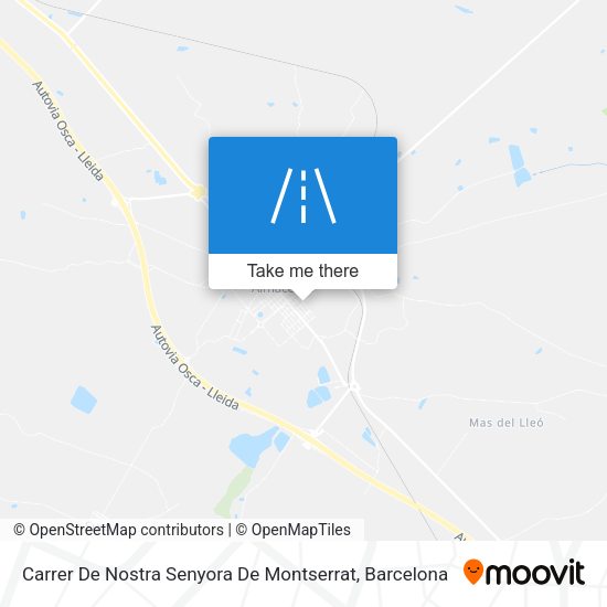Carrer De Nostra Senyora De Montserrat map