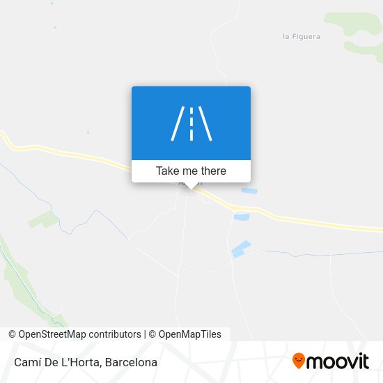 Camí De L'Horta map
