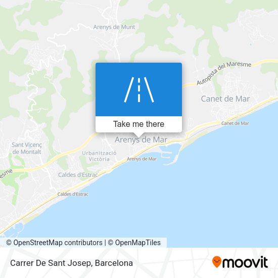 Carrer De Sant Josep map