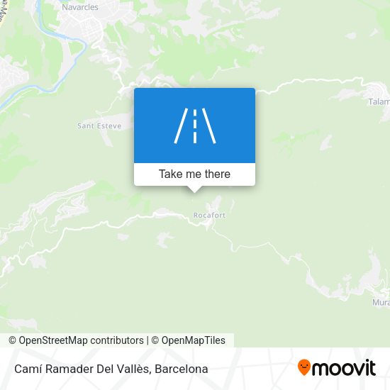 Camí Ramader Del Vallès map