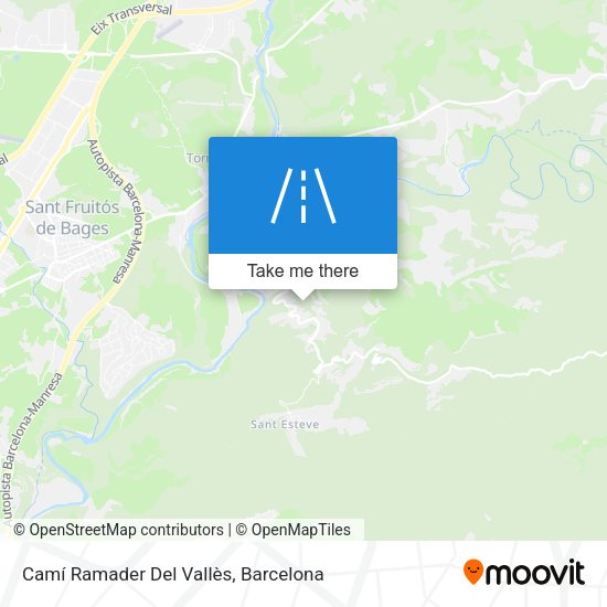 Camí Ramader Del Vallès map