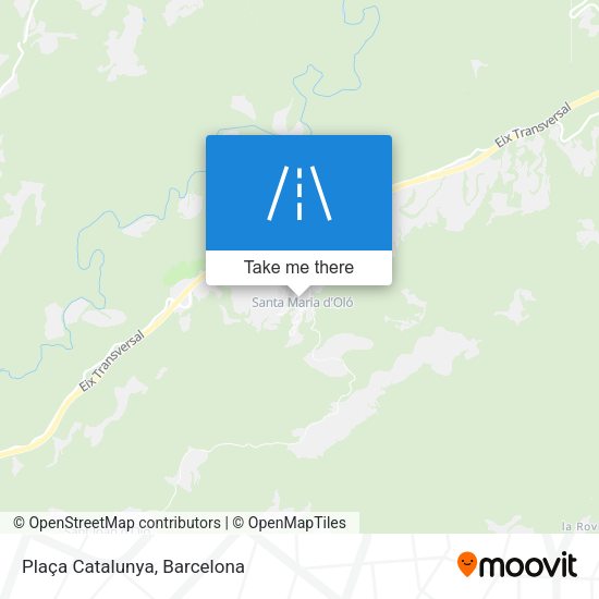 Plaça Catalunya map