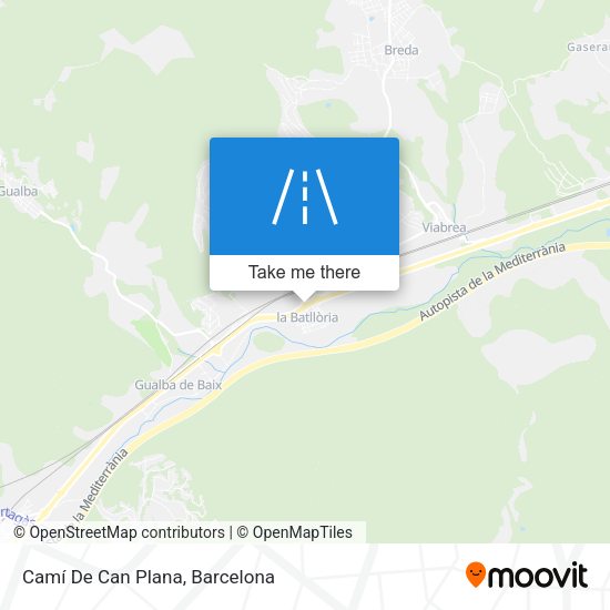 Camí De Can Plana map