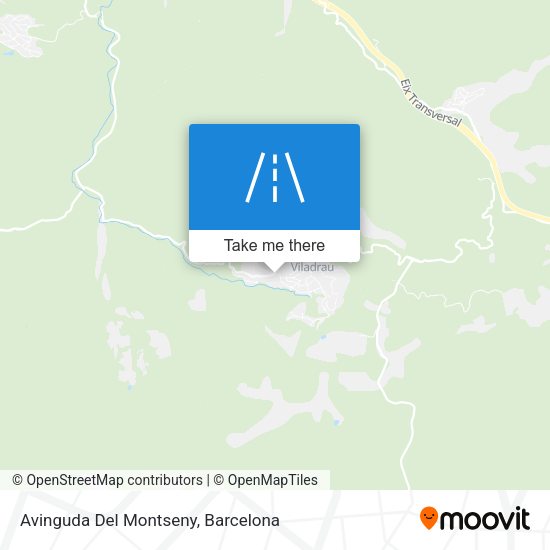 Avinguda Del Montseny map