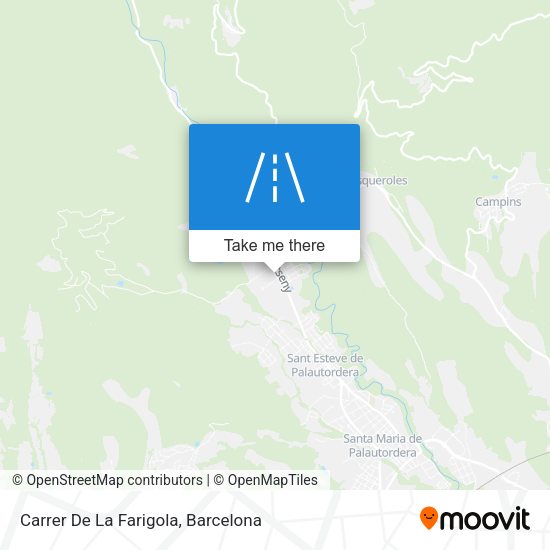 Carrer De La Farigola map