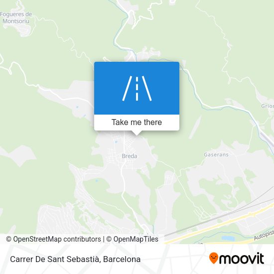 Carrer De Sant Sebastià map