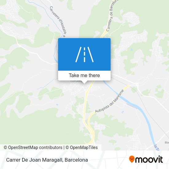 Carrer De Joan Maragall map