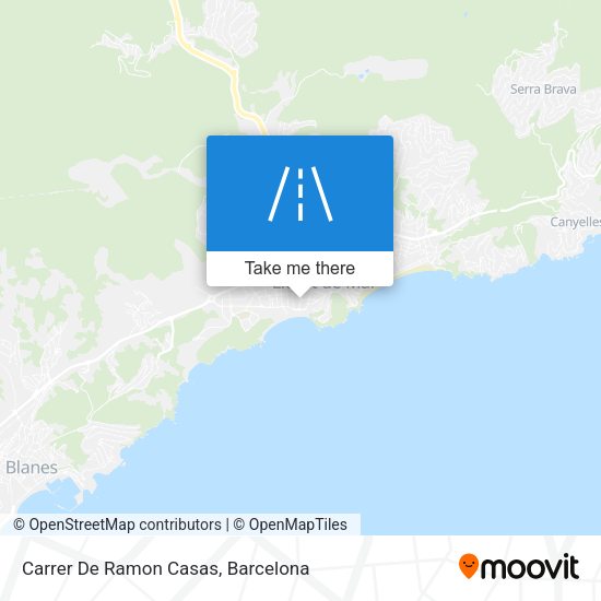 Carrer De Ramon Casas map