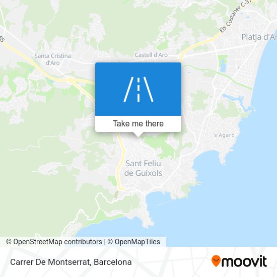 Carrer De Montserrat map