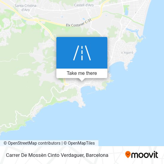 Carrer De Mossèn Cinto Verdaguer map