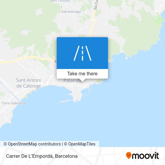 Carrer De L'Empordà map