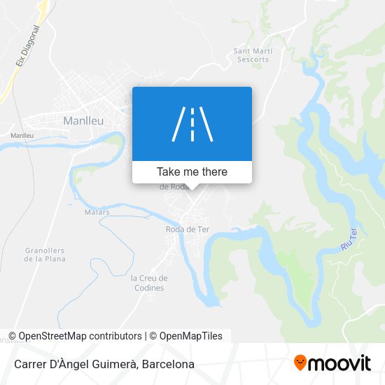 Carrer D'Àngel Guimerà map