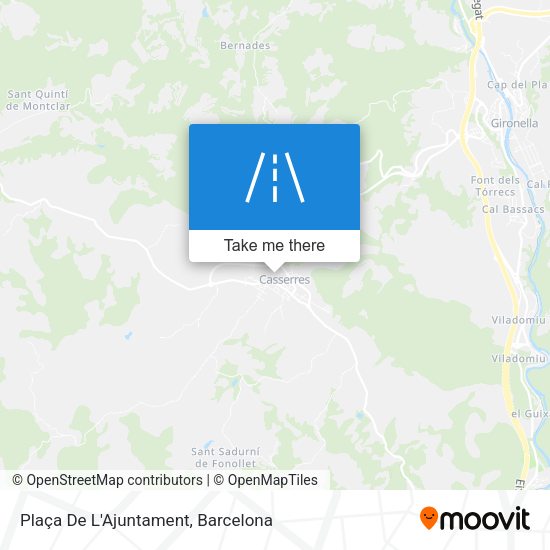 Plaça De L'Ajuntament map