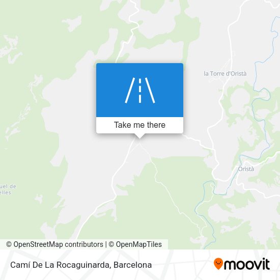 Camí De La Rocaguinarda map