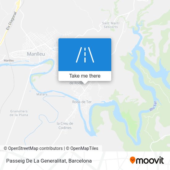 Passeig De La Generalitat map