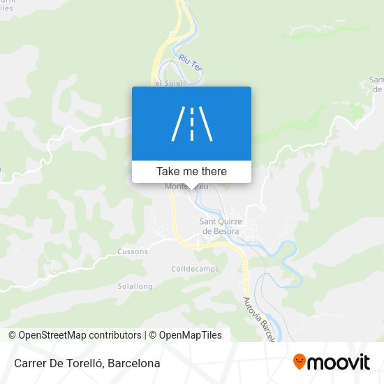 Carrer De Torelló map