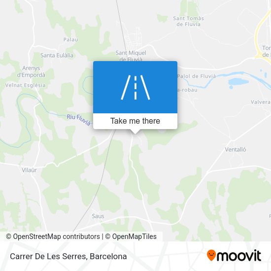 Carrer De Les Serres map