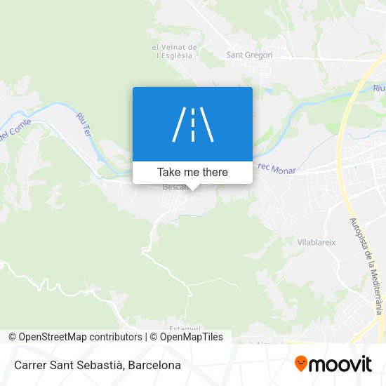Carrer Sant Sebastià map
