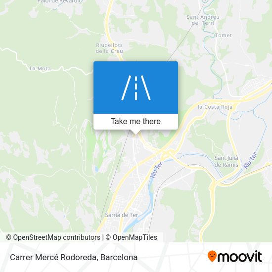 Carrer Mercé Rodoreda map