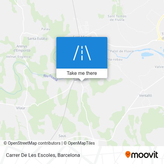 Carrer De Les Escoles map