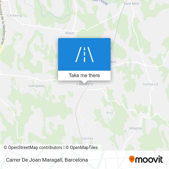 Carrer De Joan Maragall map