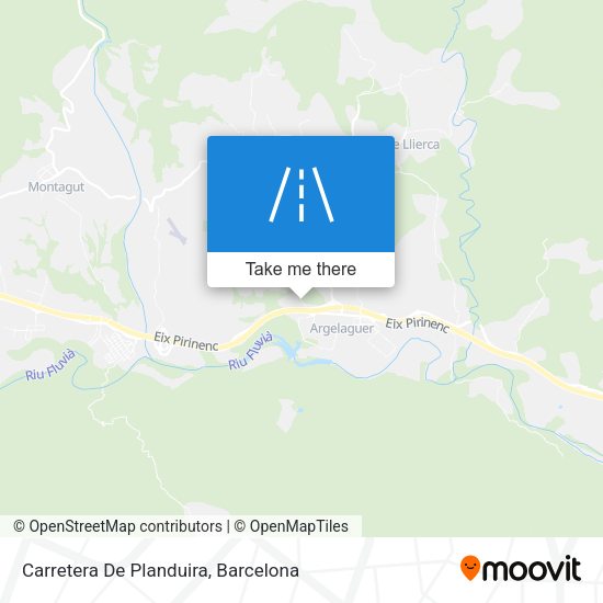 Carretera De Planduira map