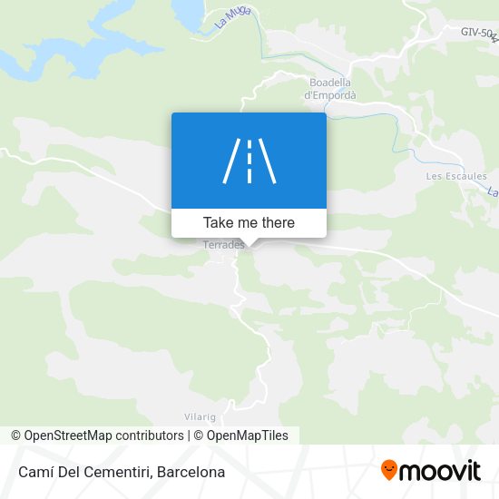 Camí Del Cementiri map