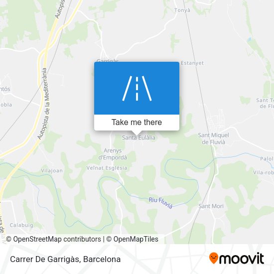Carrer De Garrigàs map