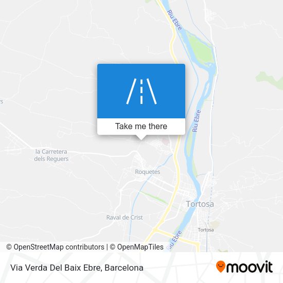 Via Verda Del Baix Ebre map