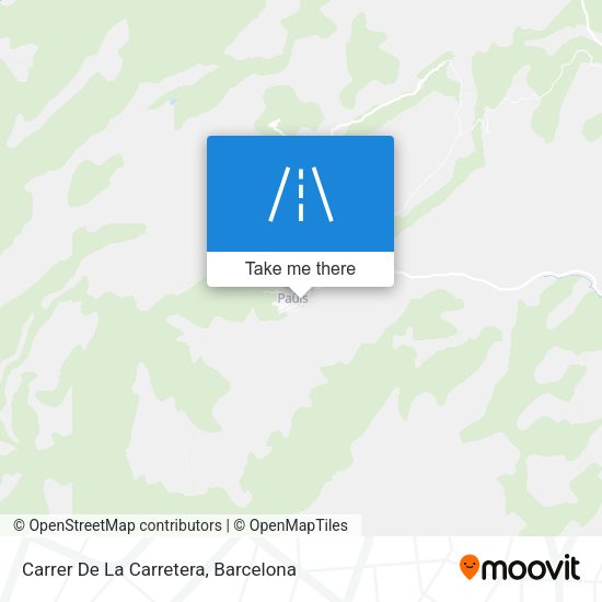 Carrer De La Carretera map