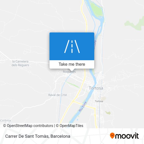 Carrer De Sant Tomàs map
