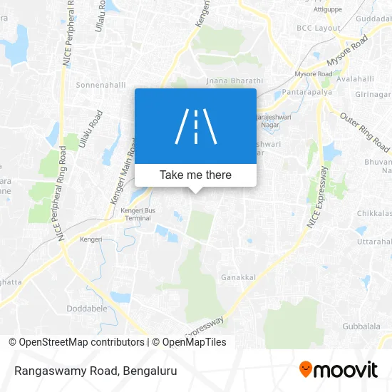 Rangaswamy Road map