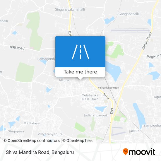 Shiva Mandira Road map