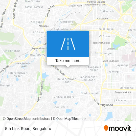 5th Link Road map
