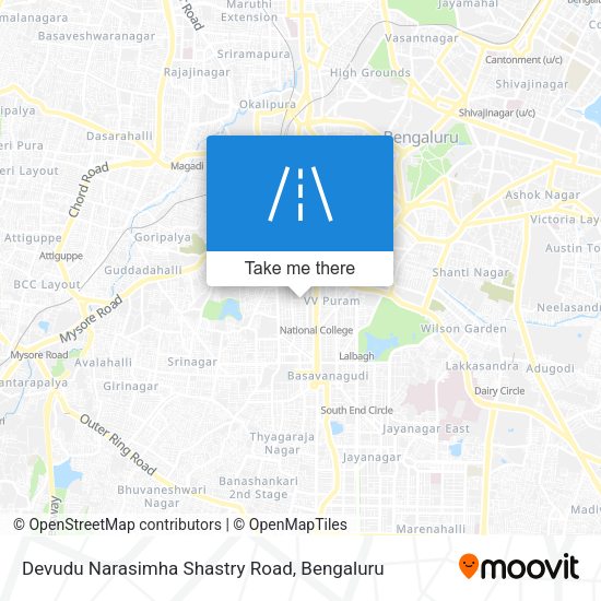 Devudu Narasimha Shastry Road map