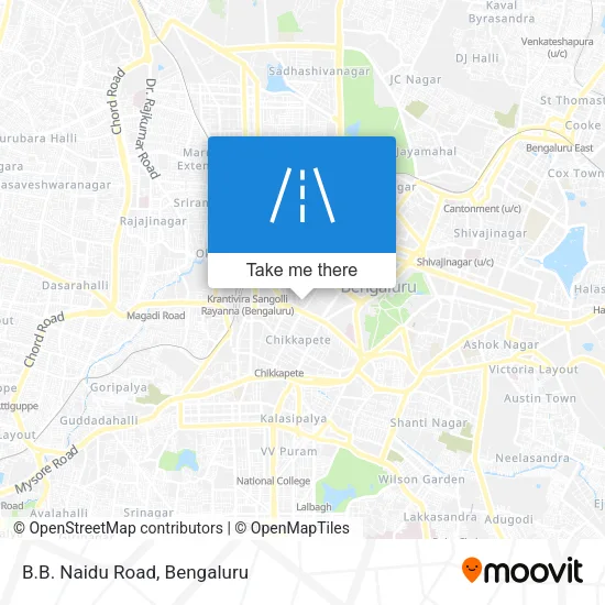 B.B. Naidu Road map