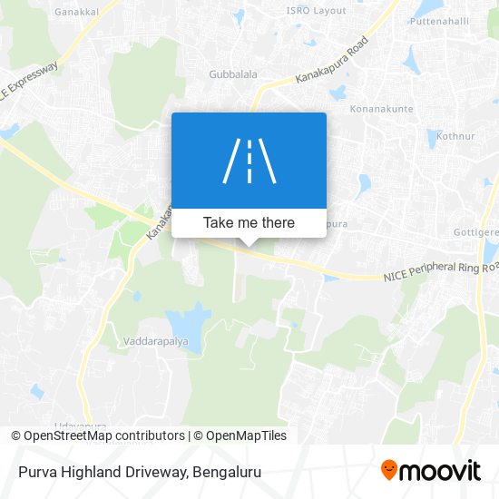 Purva Highland Driveway map