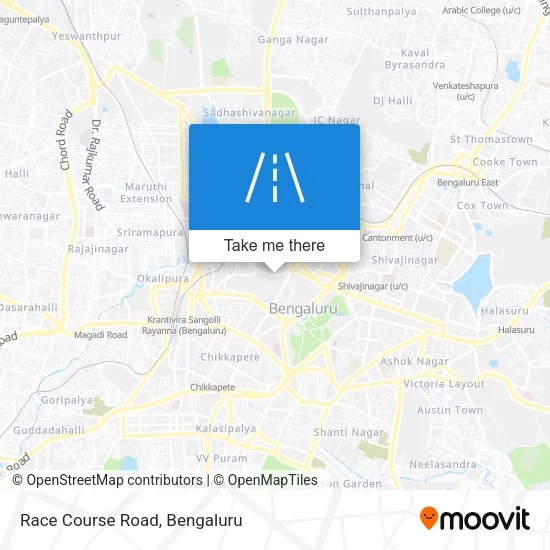 Race Course Road map
