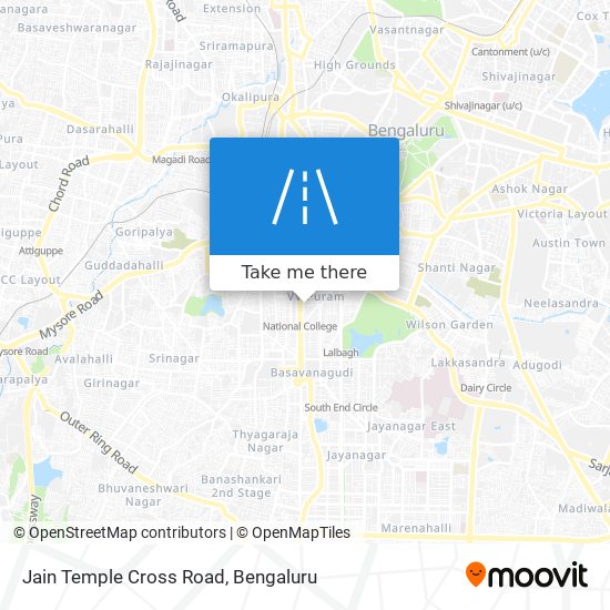 Jain Temple Cross Road map