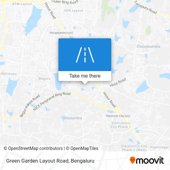 Green Garden Layout Road map