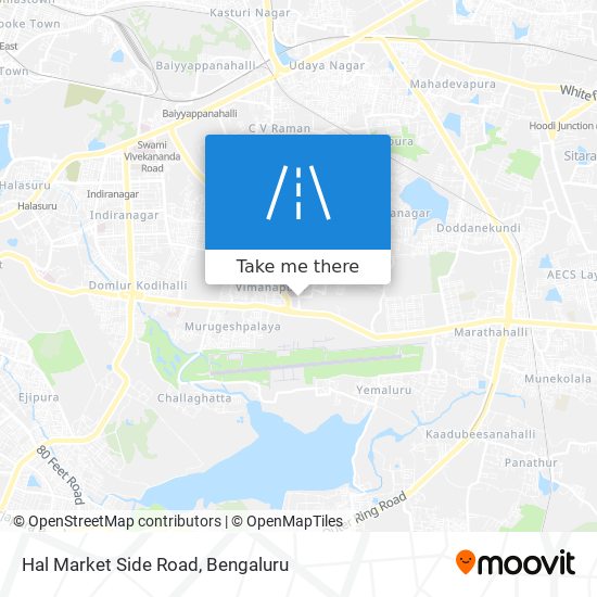 Hal Market Side Road map