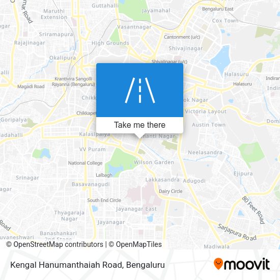 Kengal Hanumanthaiah Road map