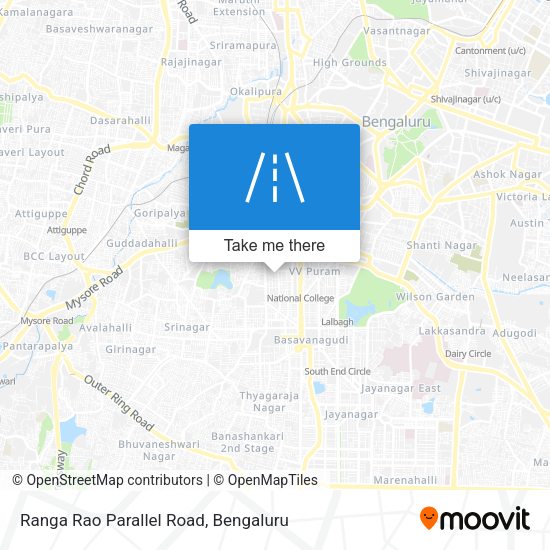 Ranga Rao Parallel Road map