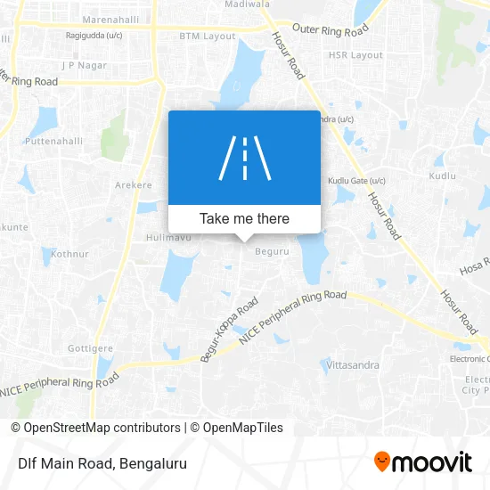 Dlf Main Road map