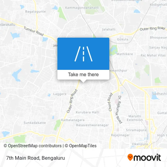 7th Main Road map