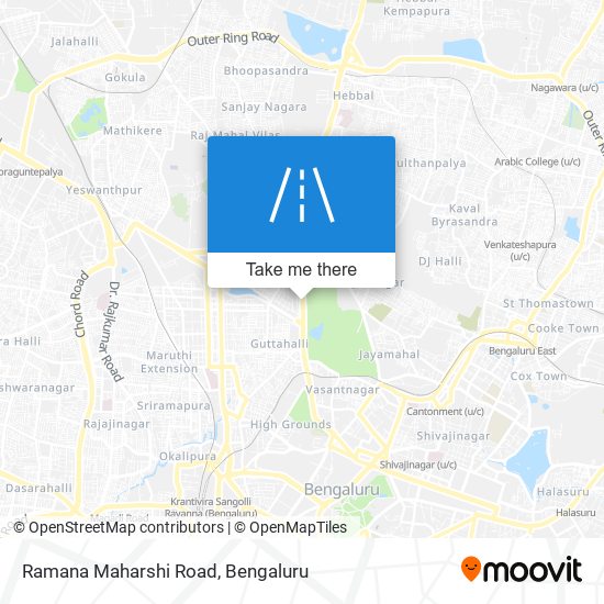 Ramana Maharshi Road map